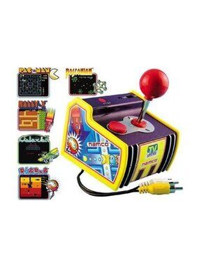 Namco Plug It In TV Games Pac-Man 5-in-1 Arcade Joystick Console